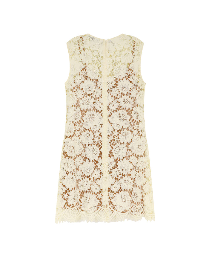 SELF PORTRAIT Dresses Yellow Poliammide Cotone Viscosa