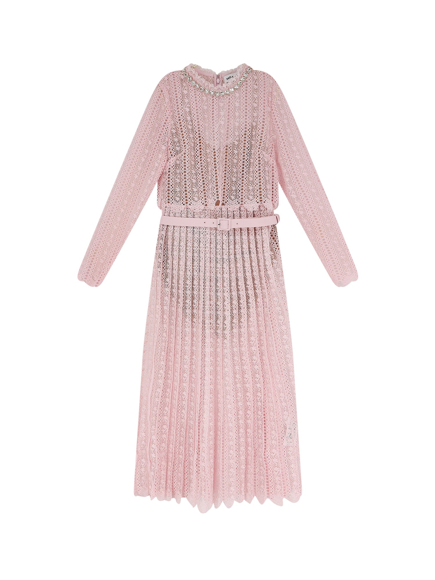 Self Portrait Dresses Pink Poliestere
