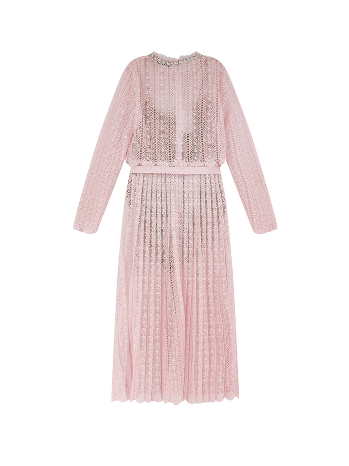 Self Portrait Dresses Pink Poliestere
