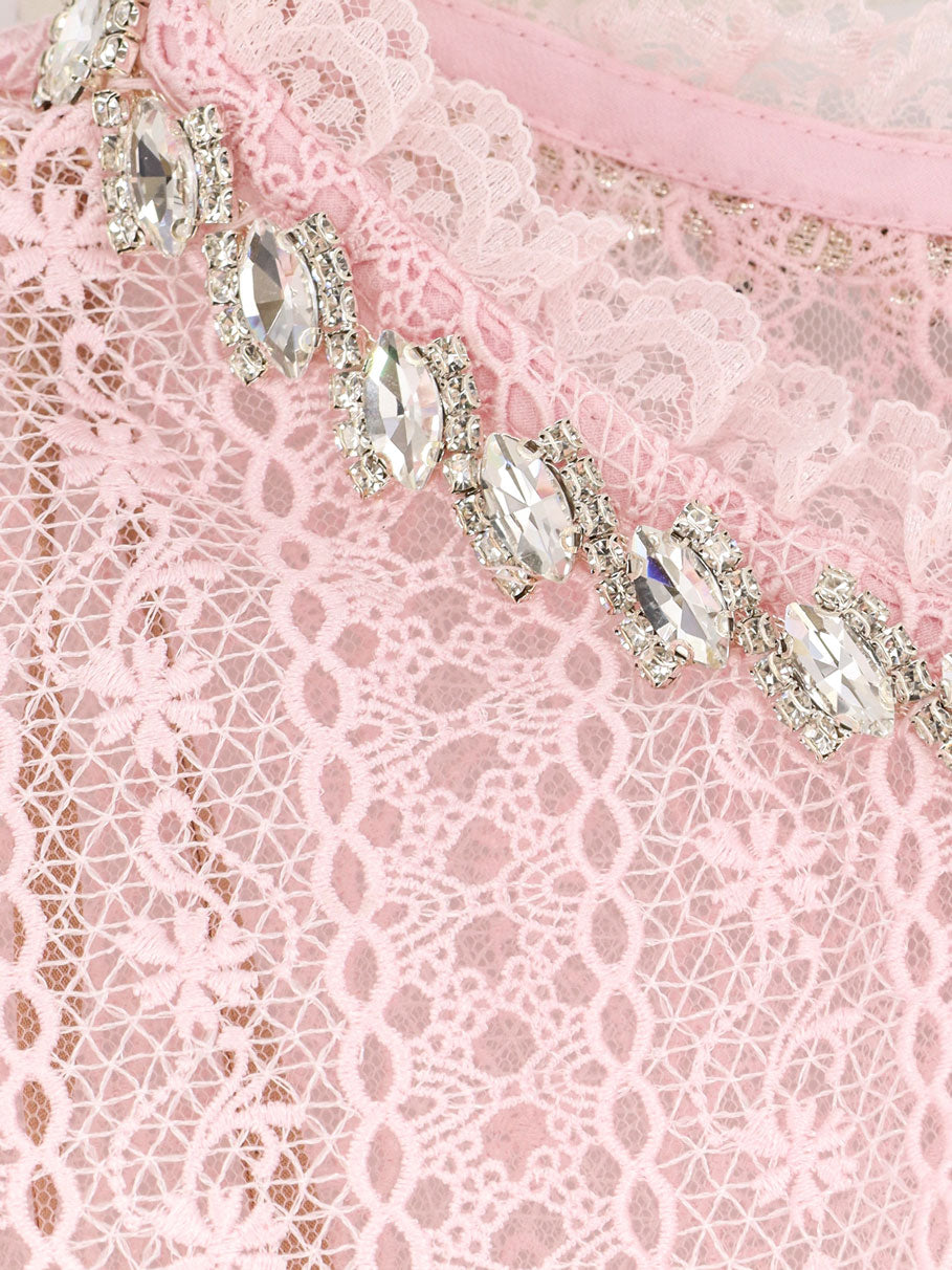 Self Portrait Dresses Pink Poliestere