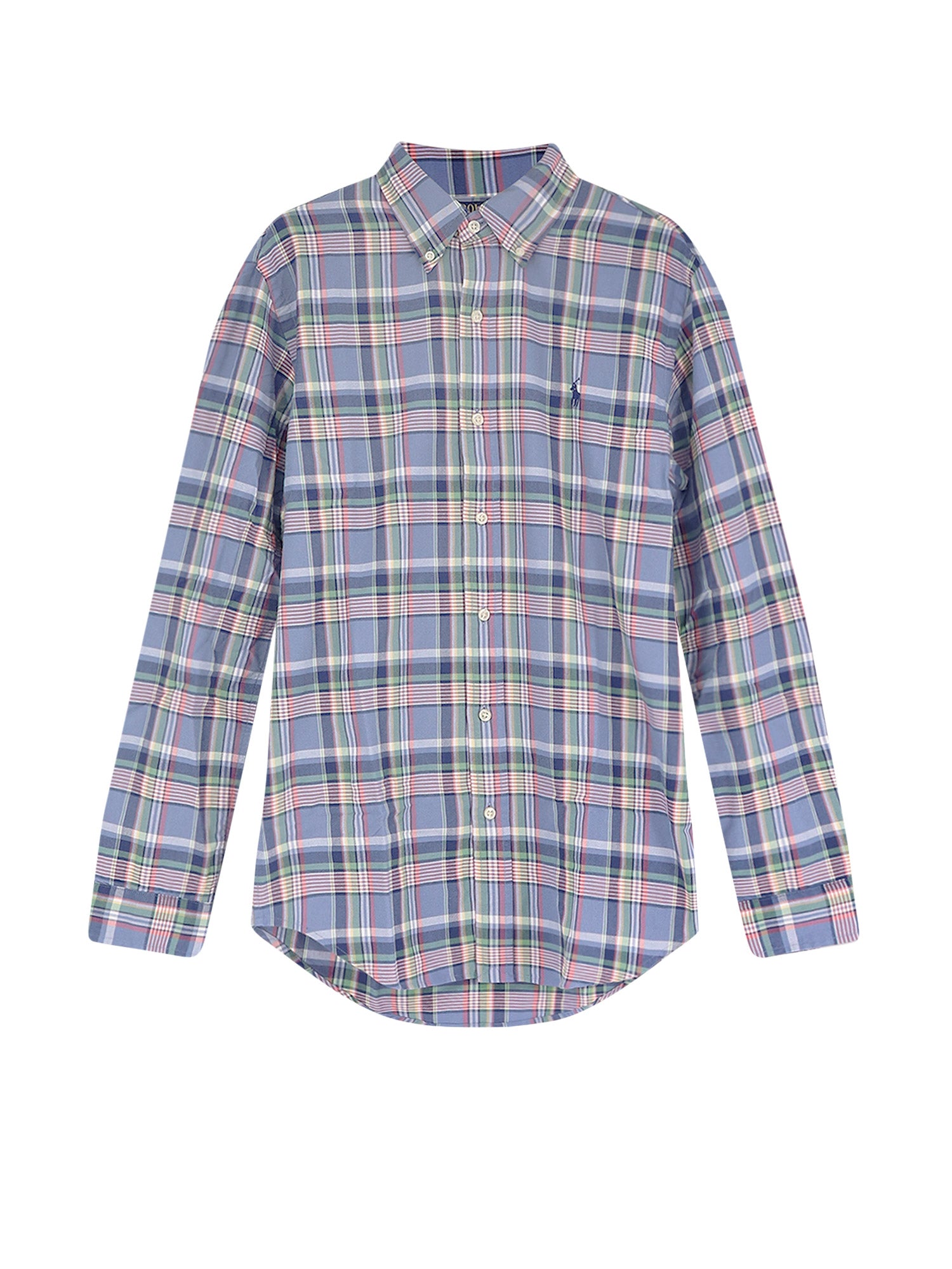 Polo Ralph Lauren Shirts Bluepink Cotone