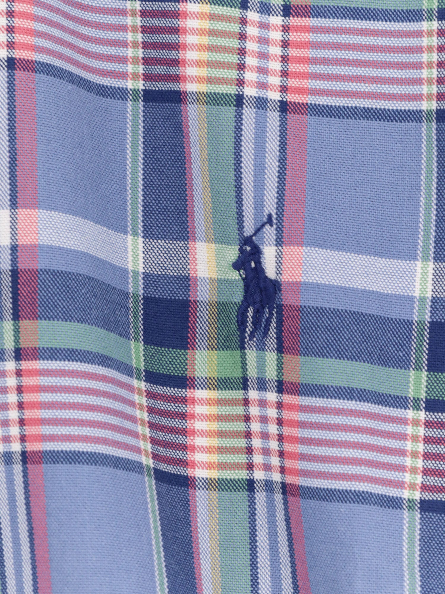 Polo Ralph Lauren Shirts Bluepink Cotone