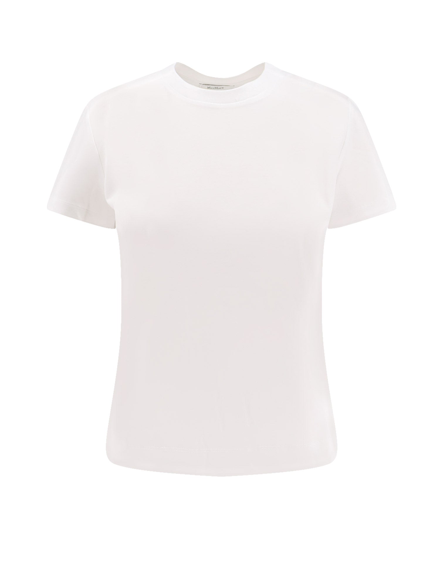 Max Mara T-shirts and Polos White Cotone