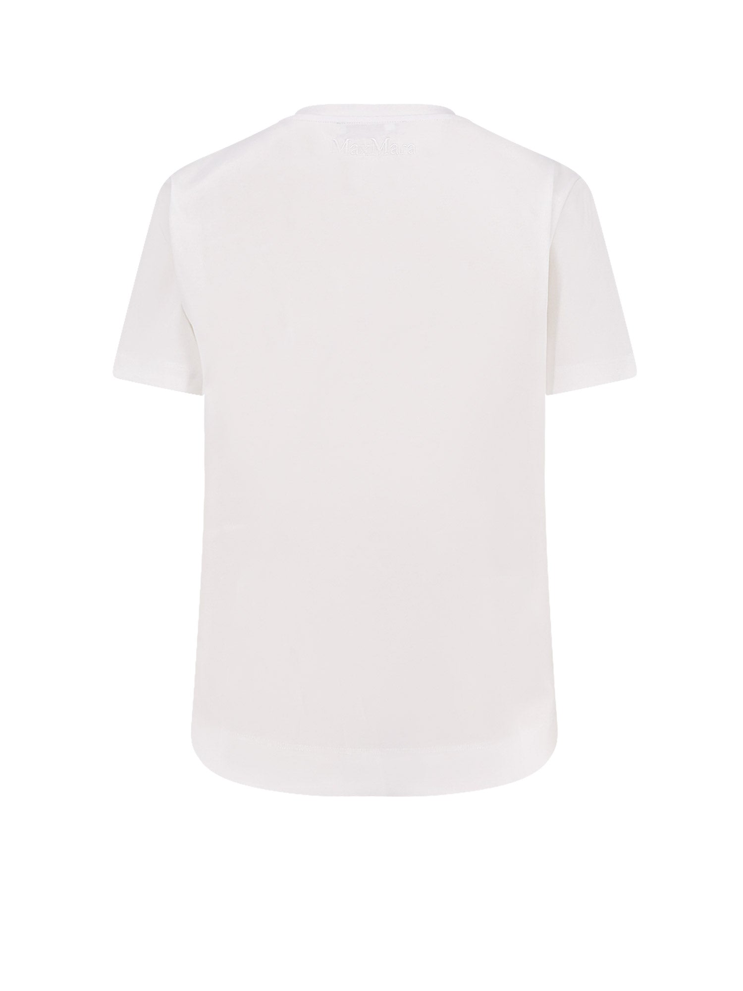 Max Mara T-shirts and Polos White Cotone