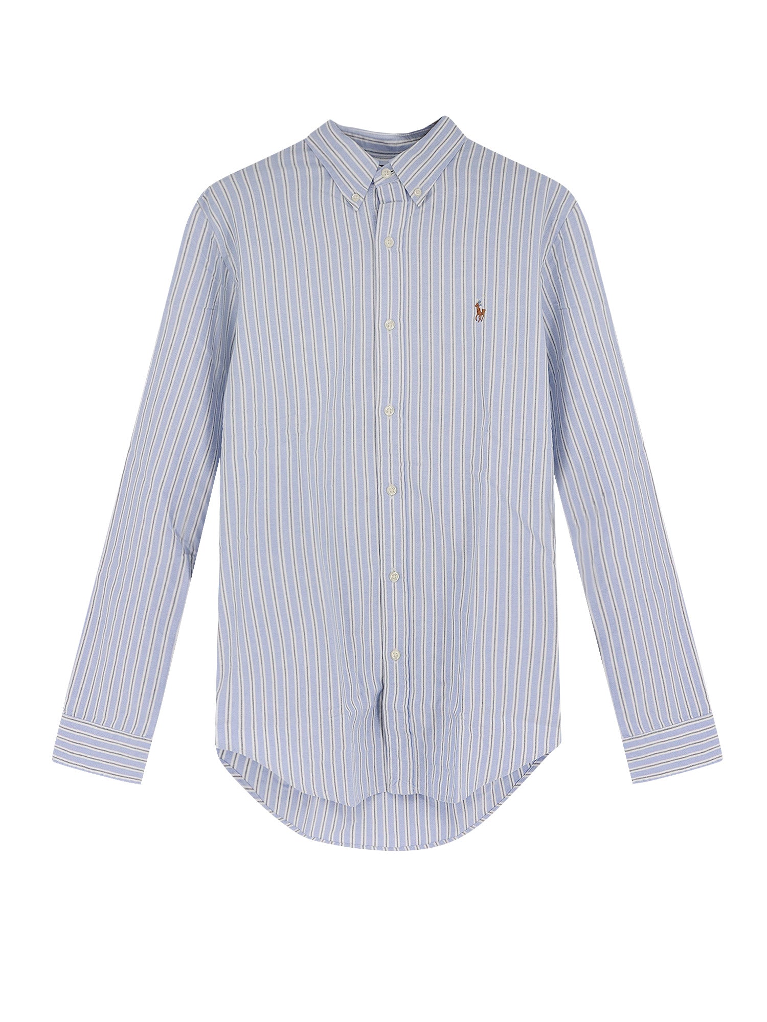 Polo Ralph Lauren Shirts Bluewhite Cotone