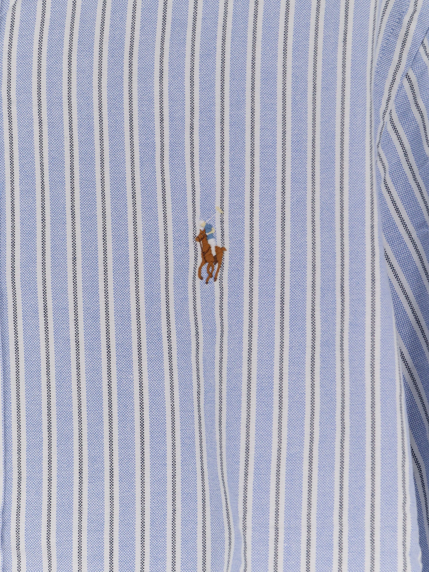 Polo Ralph Lauren Shirts Bluewhite Cotone