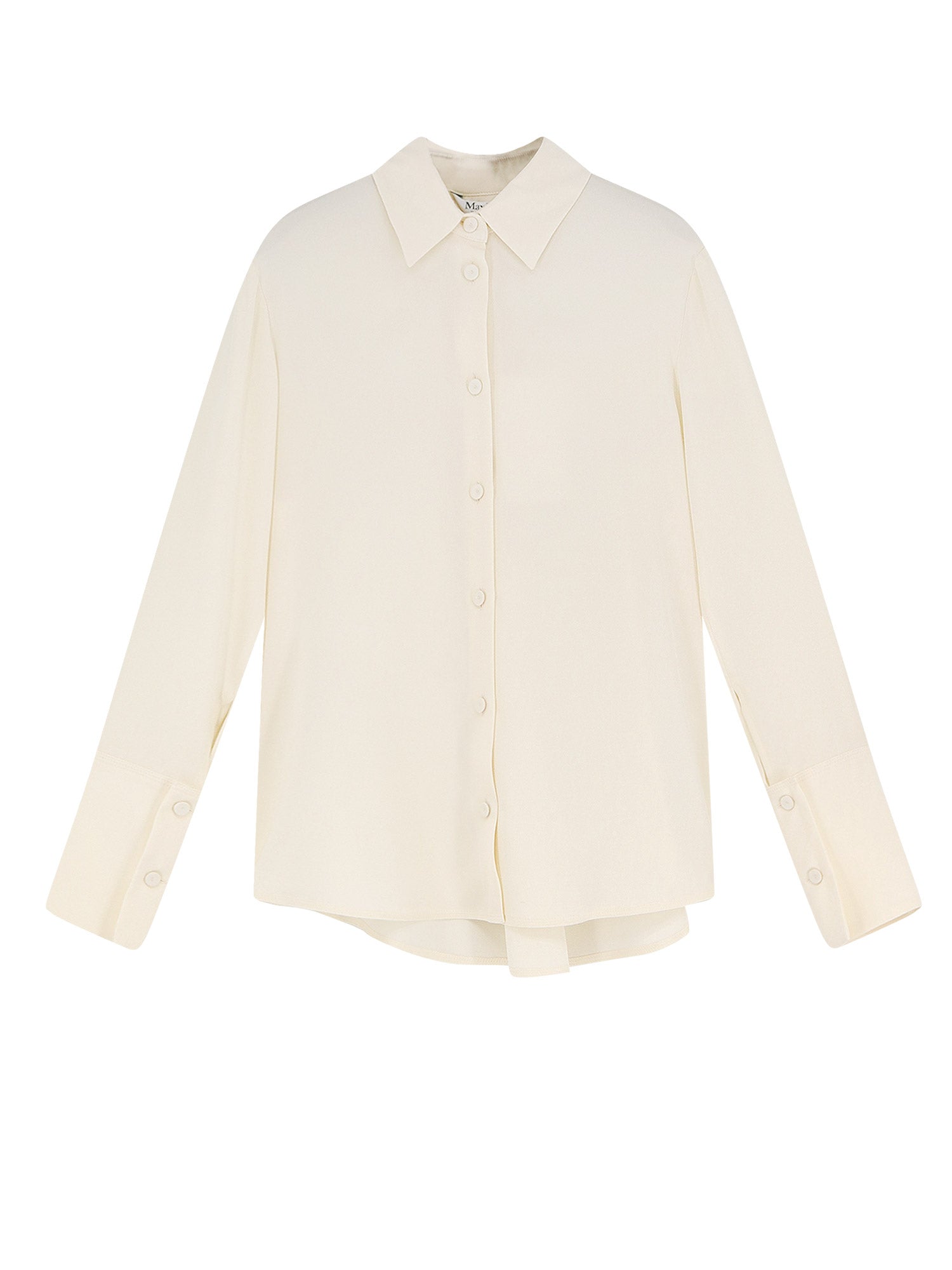 Max Mara Shirts Ivory Seta Elastan
