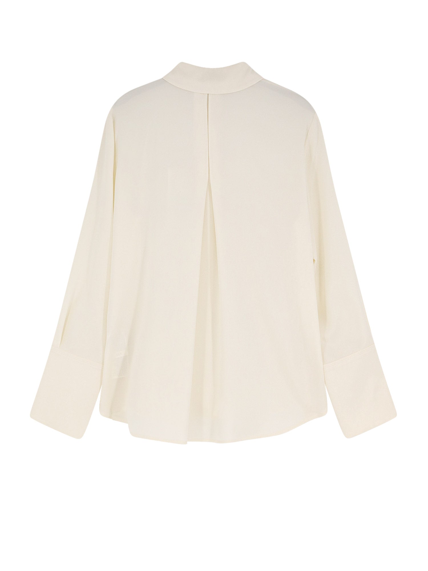 Max Mara Shirts Ivory Seta Elastan