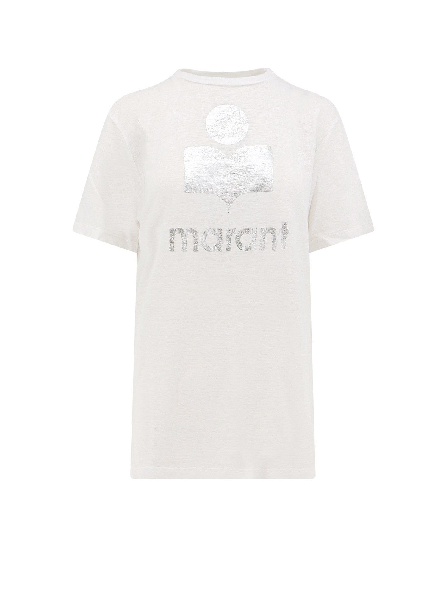 MARANT ETOILE T-shirts and Polos Black Lino