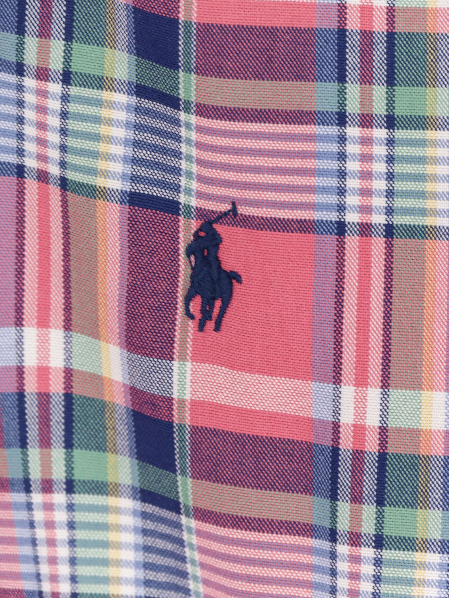 Polo Ralph Lauren Shirts Pinkblue Cotone