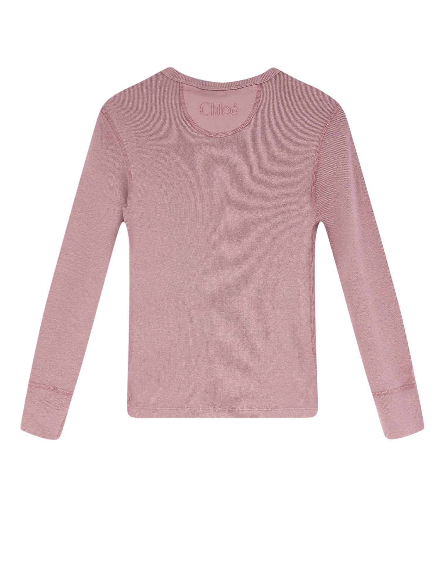 Chloè T-shirts and Polos Blushy Purple Cotone