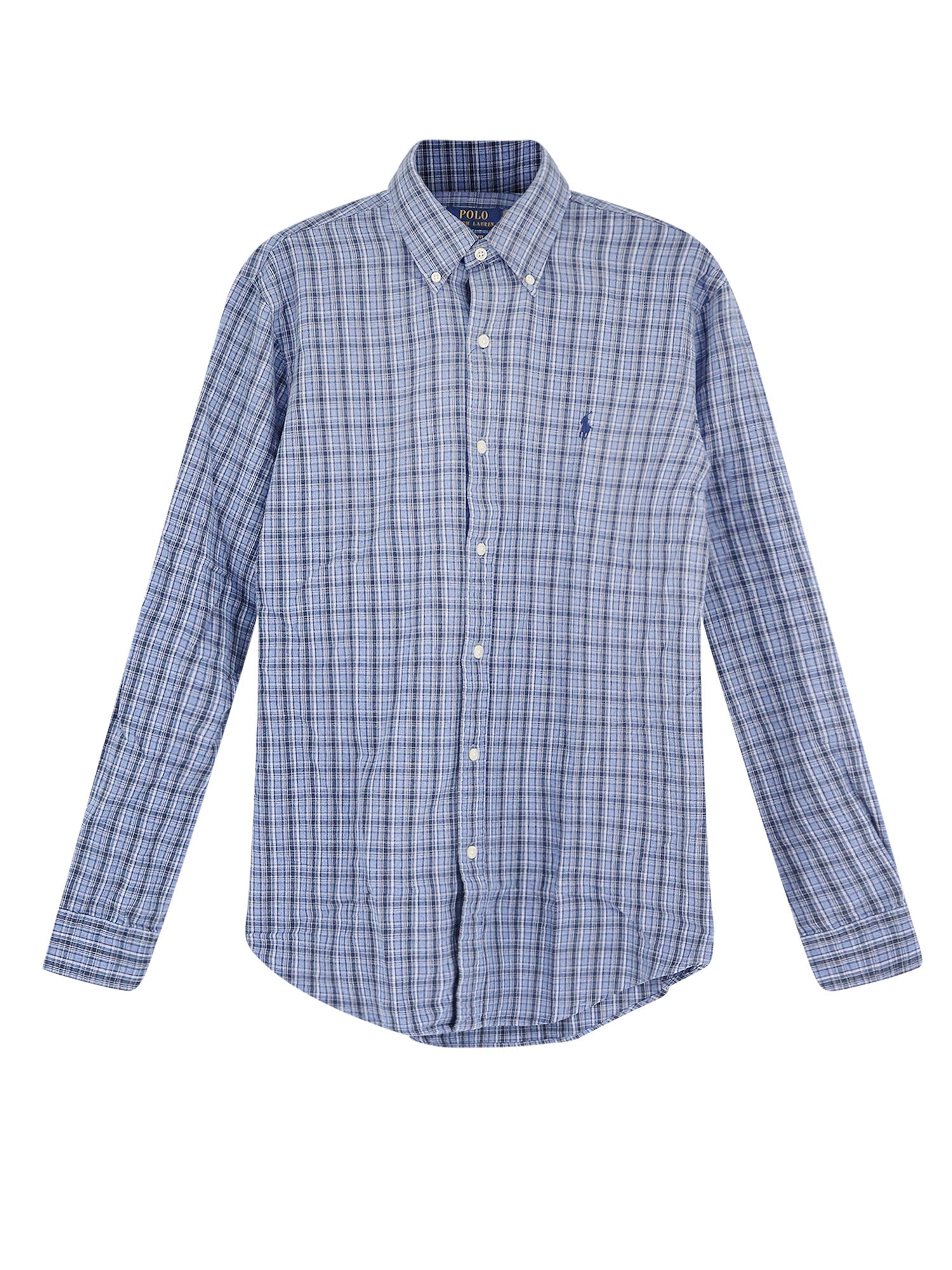 Polo Ralph Lauren Shirts Blue Cotone
