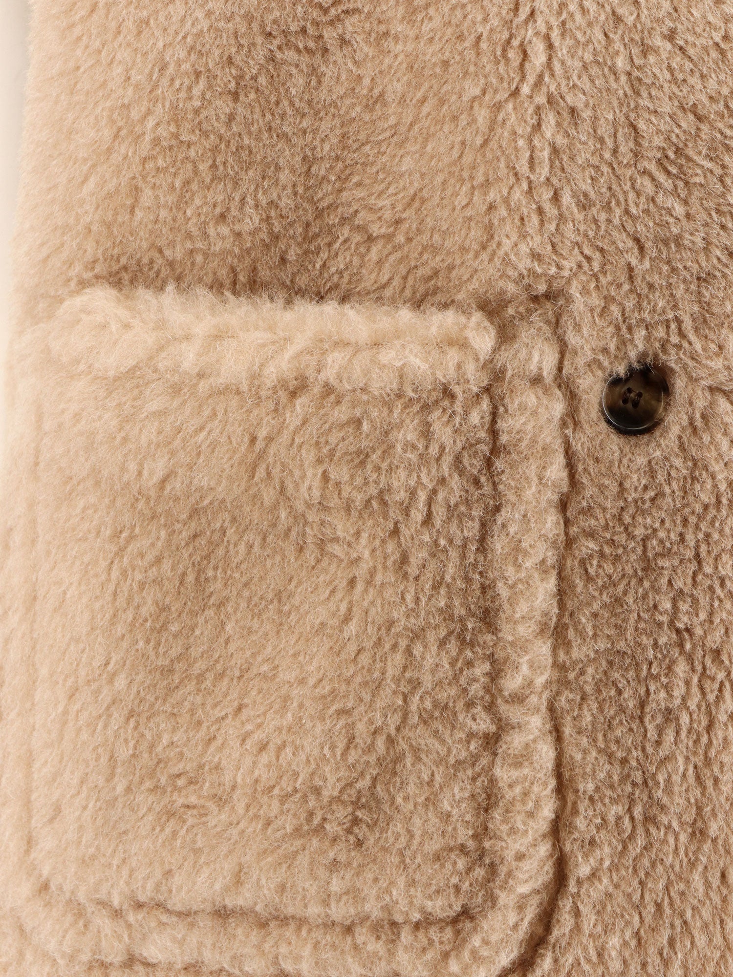 Max Mara Jackets Beige Alpaca Cashmere Seta