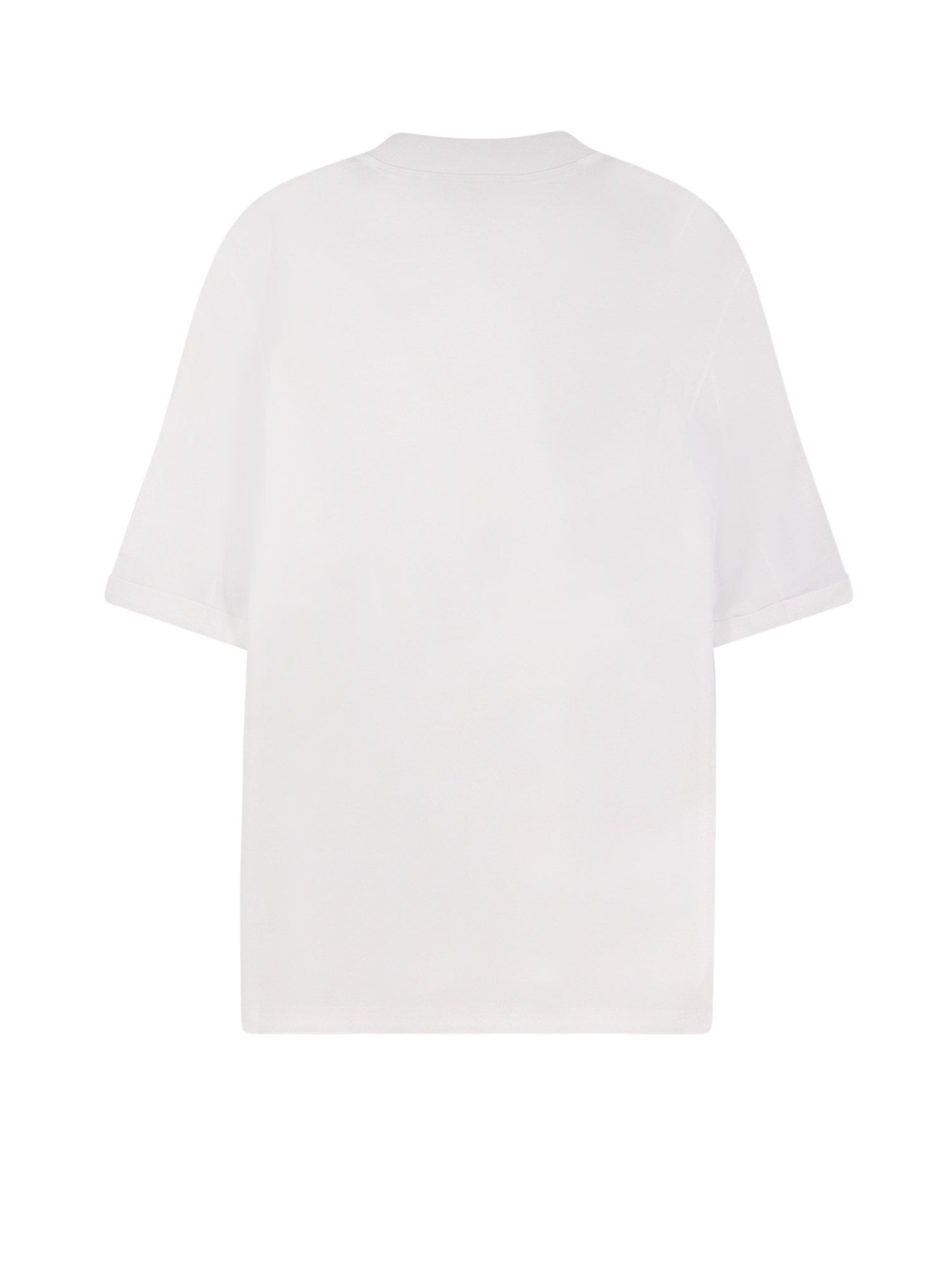 Brunello Cucinelli T-shirts and Polos White Cotone