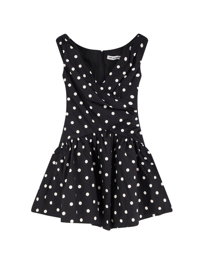 SELF PORTRAIT Dresses Black Cotone
