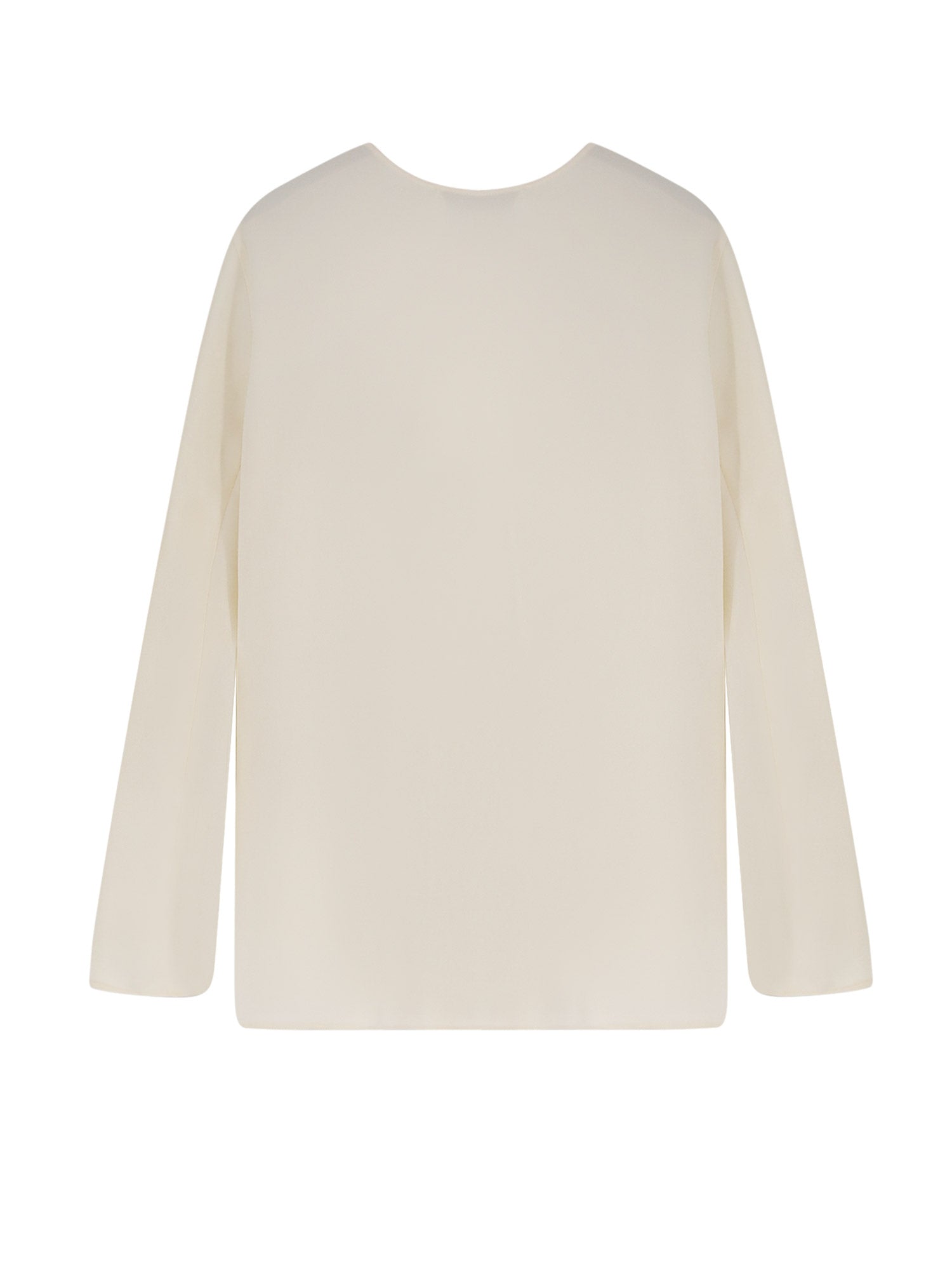 Max Mara Shirts Ivory Seta Elastan