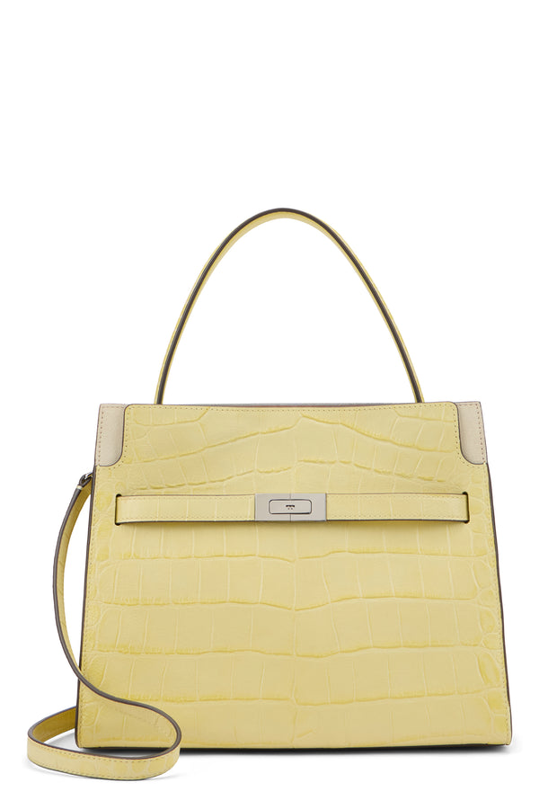 Handbag Lee Radziwill Yellow Sky Leather Handbags