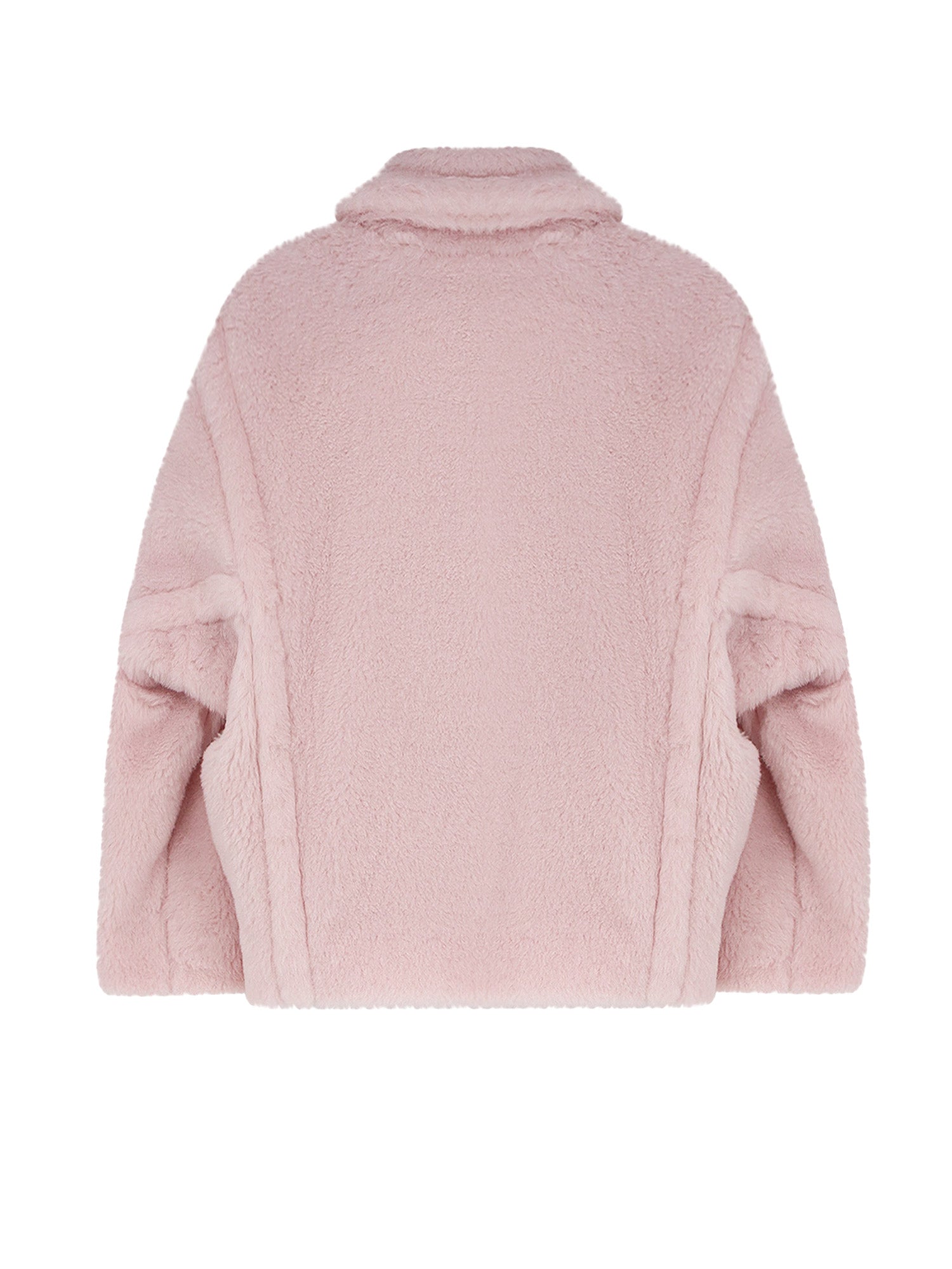 Max Mara Jackets Pink Alpaca Lana Vergine Seta