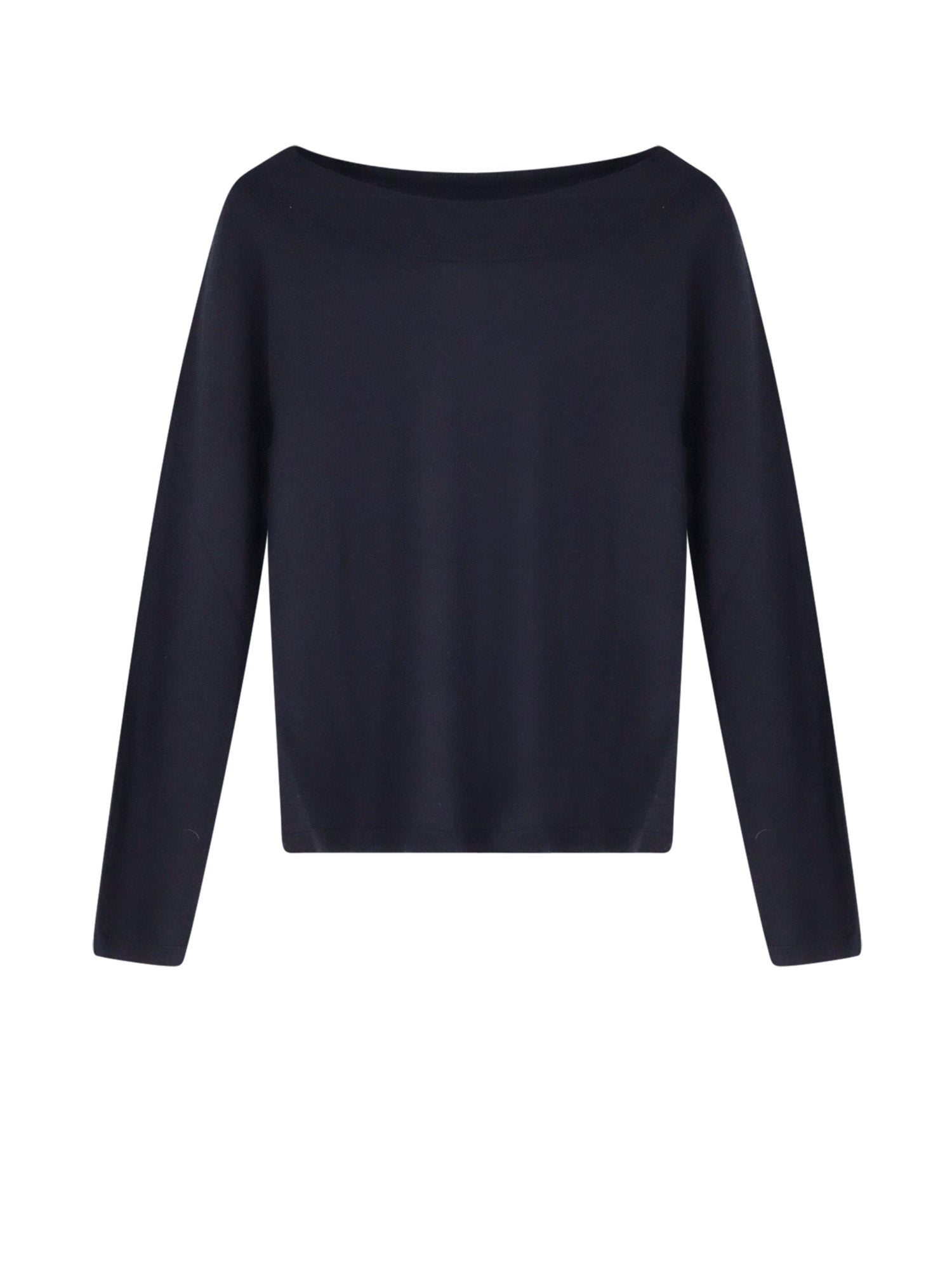 Max Mara Sweaters Blu Marino Cashmere
