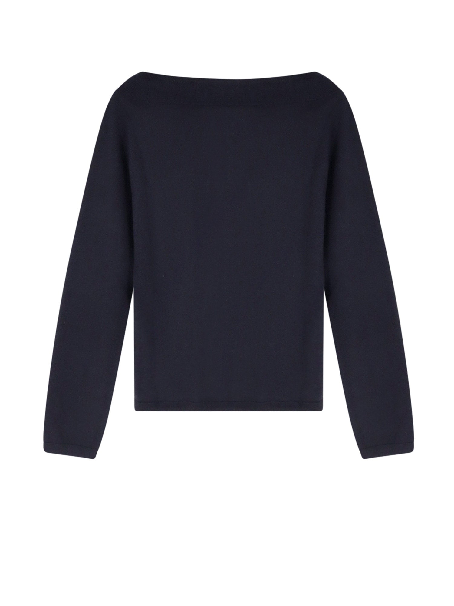 Max Mara Sweaters Blu Marino Cashmere
