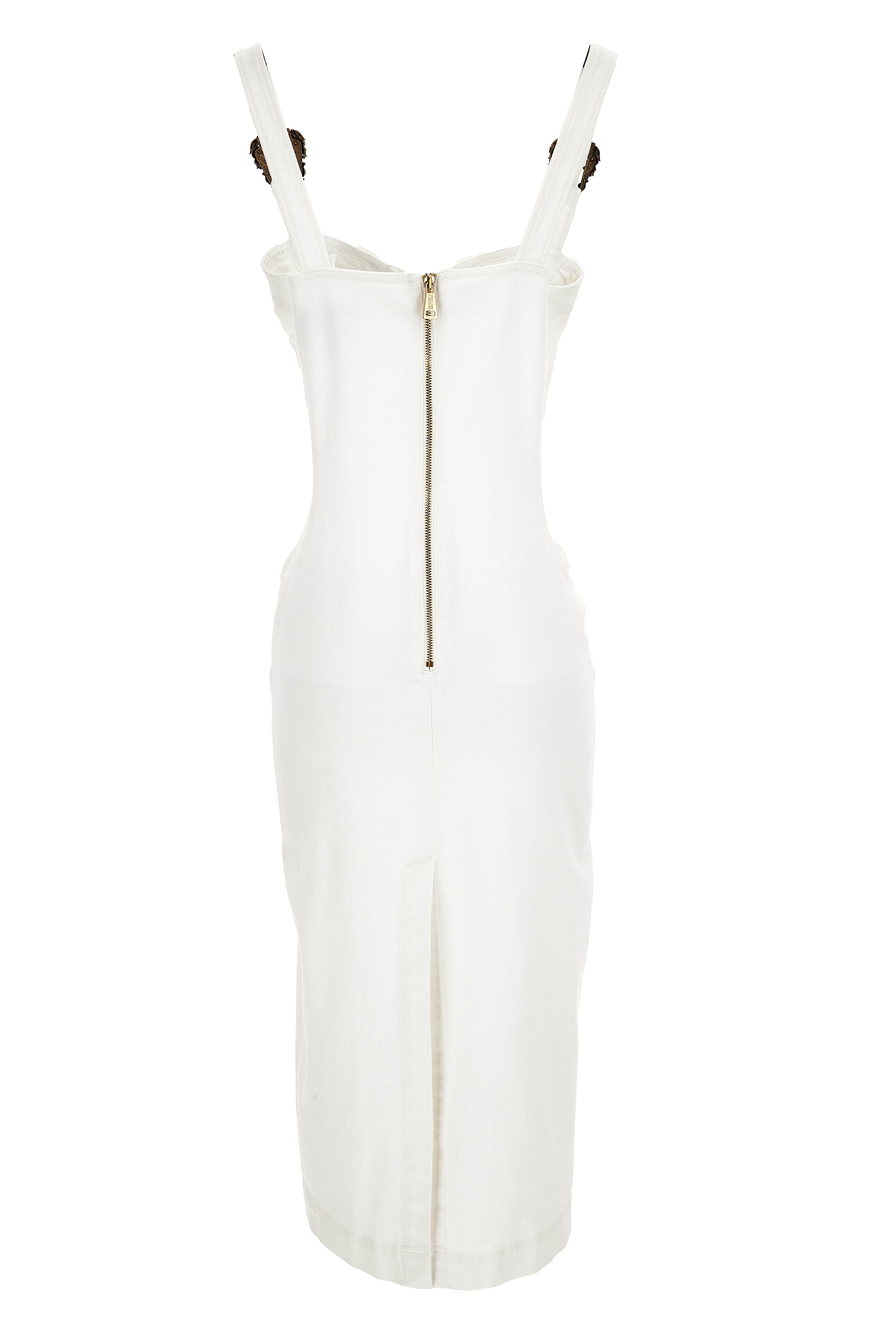 VERSACE JEANS COUTURE Dresses White