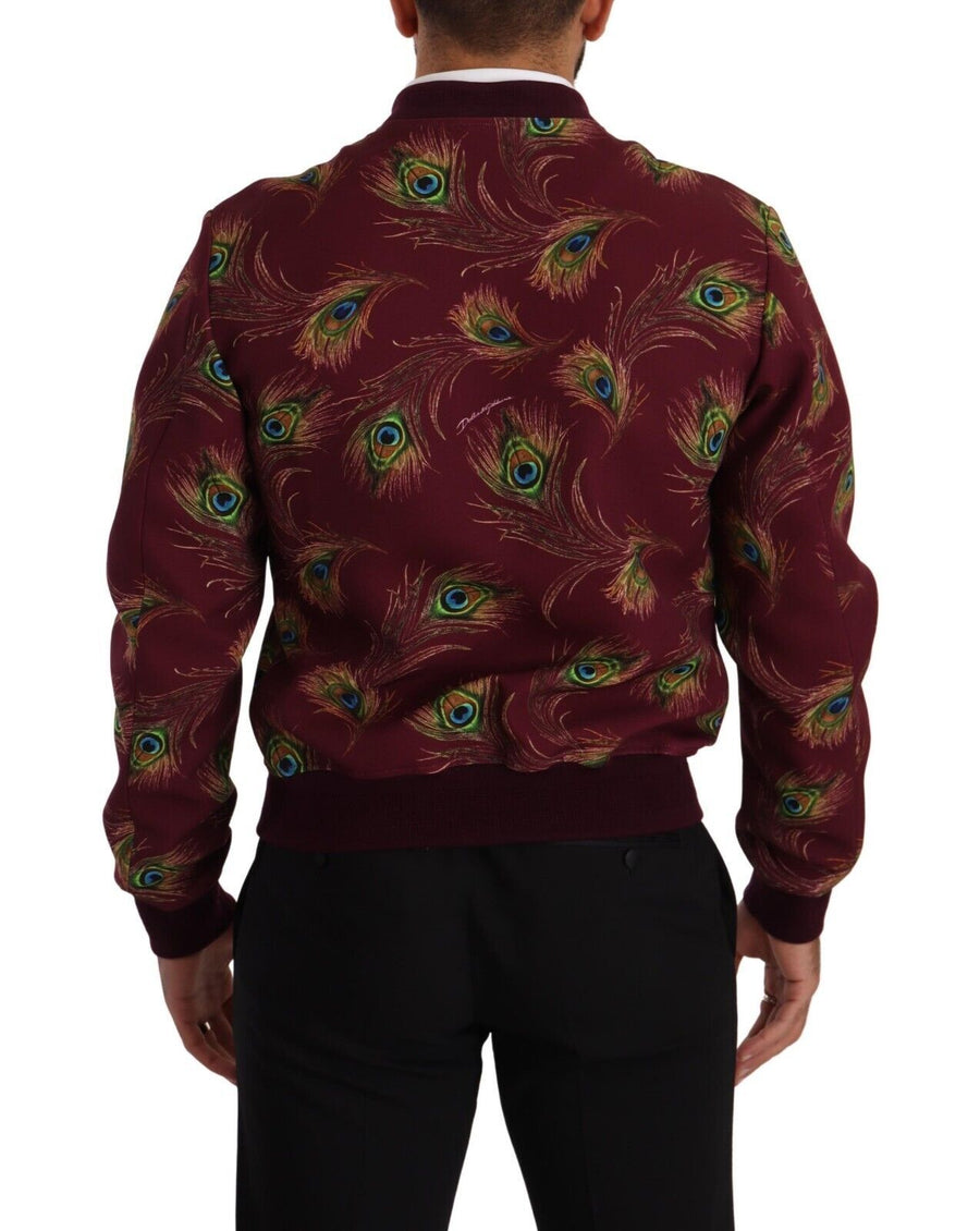 Dolce & Gabbana 96% Polyester jacket in red