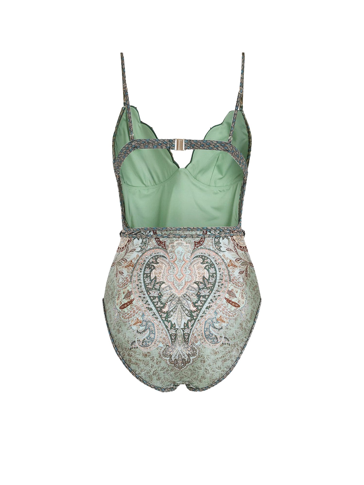 Zimmermann Sea clothing Tapestry Teal Multi Poliammide Elastan