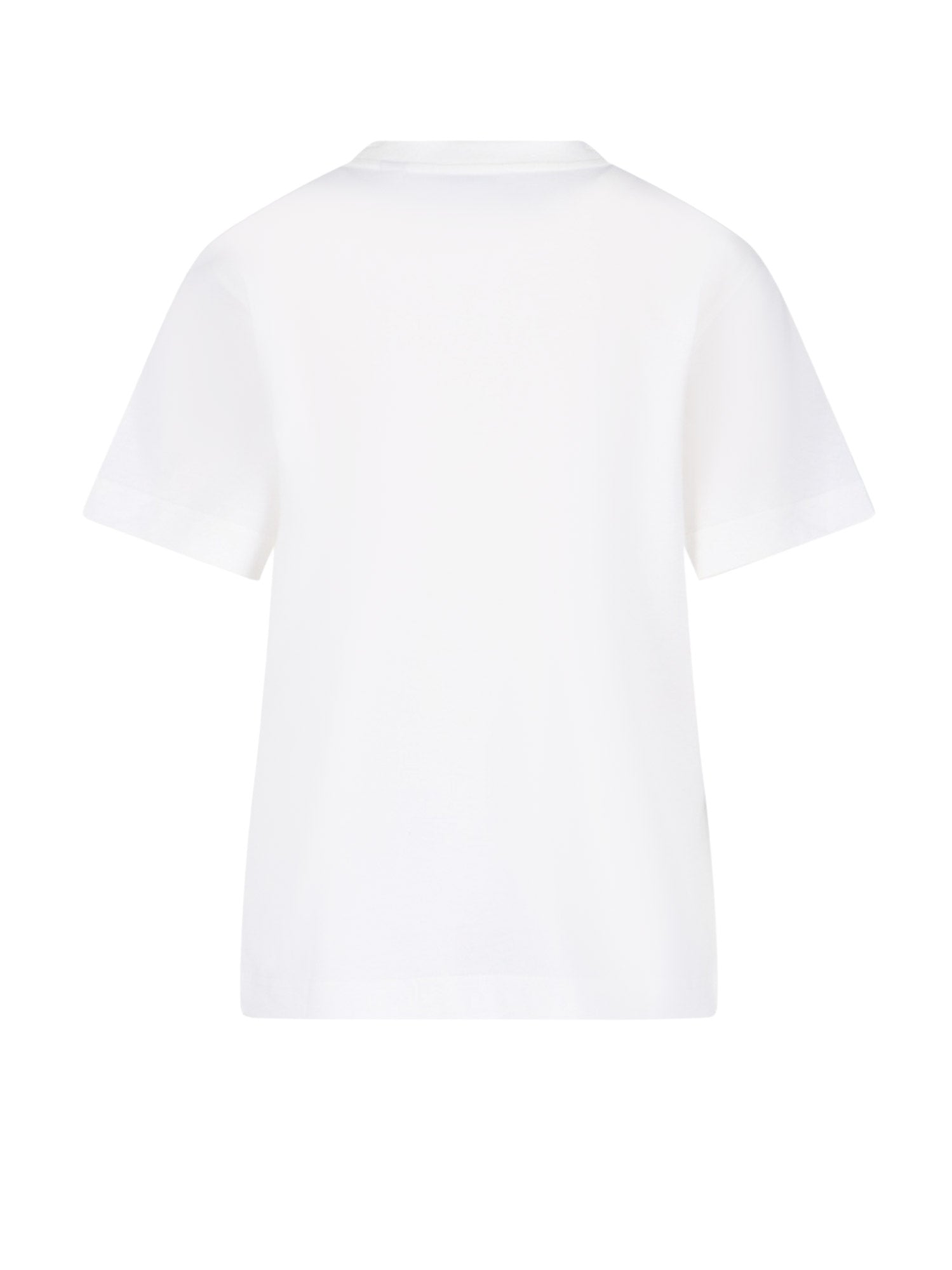 Burberry T-Shirts And Polos Chalk White Cotone