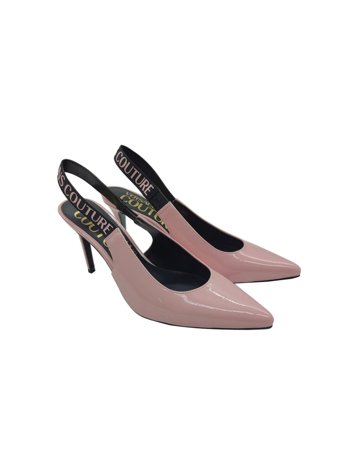 VERSACE JEANS COUTURE Flat shoes Pink