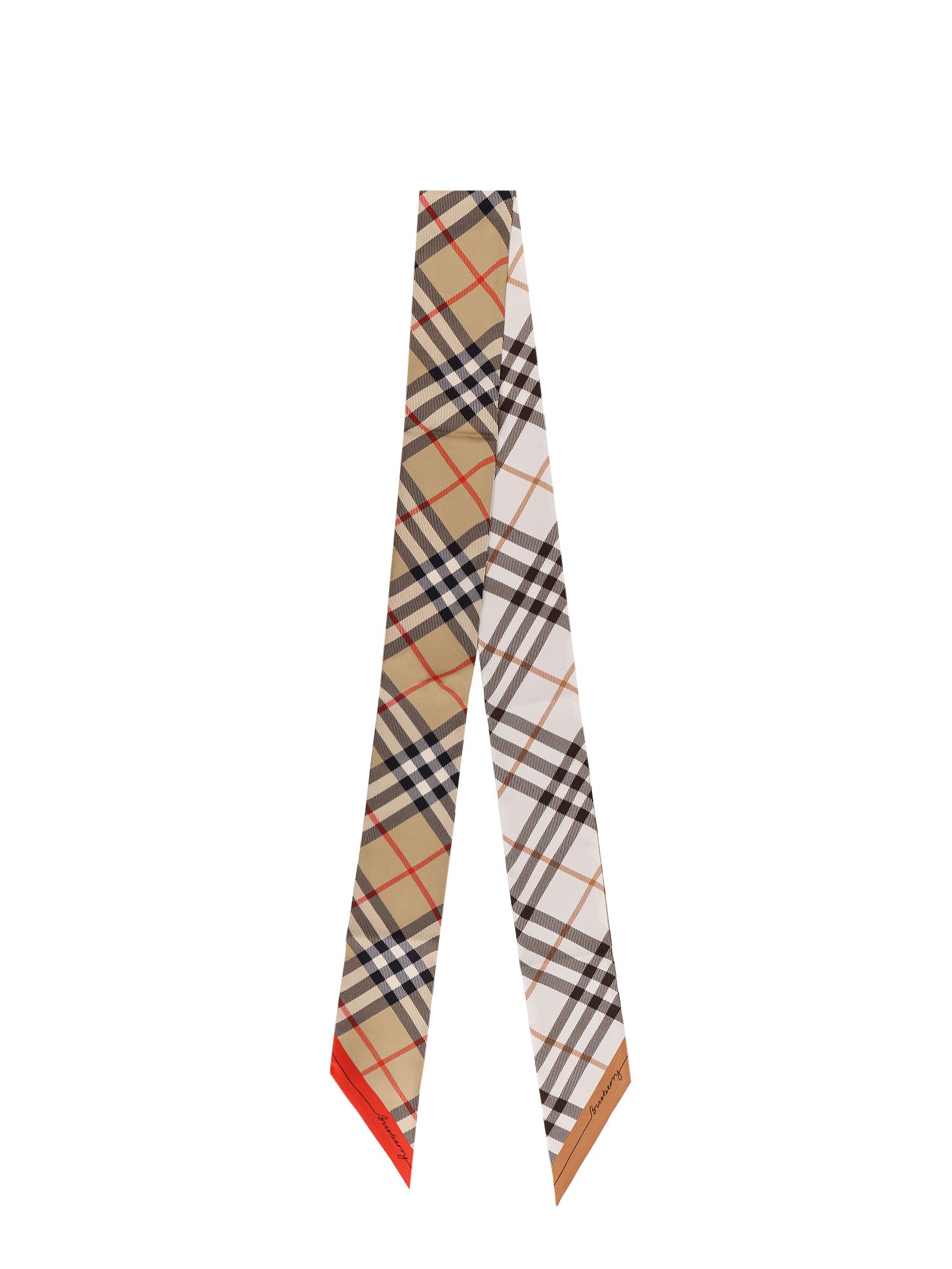 Burberry Scarfs Sand Seta