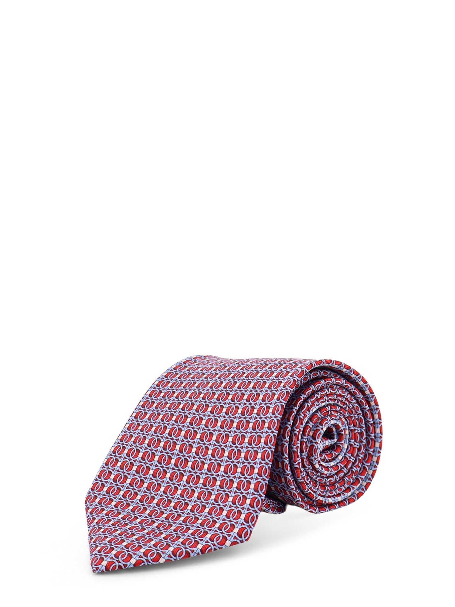 Ferragamo Ties Red Seta