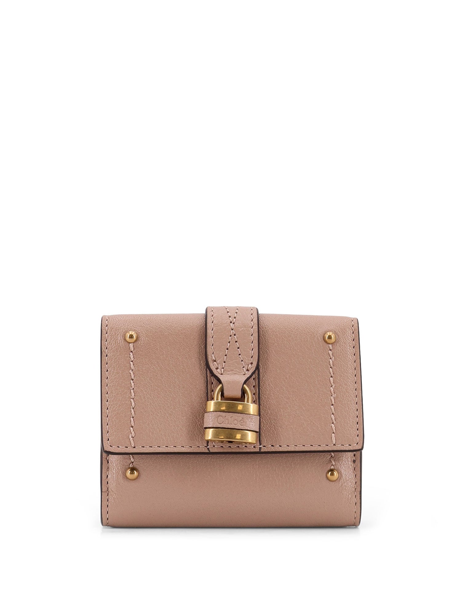 Chloè Wallets Earthy Pink Pelle