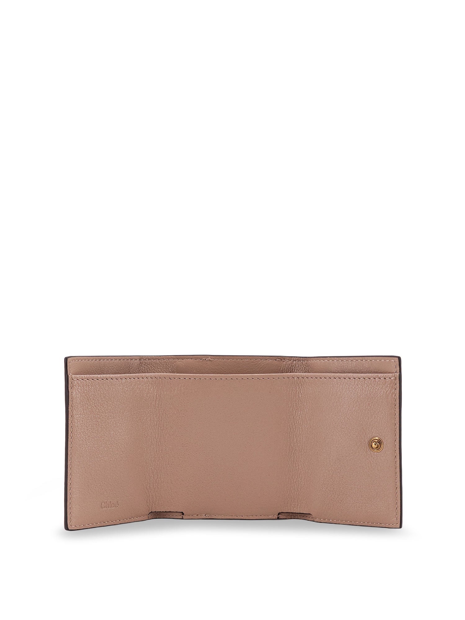 Chloè Wallets Earthy Pink Pelle