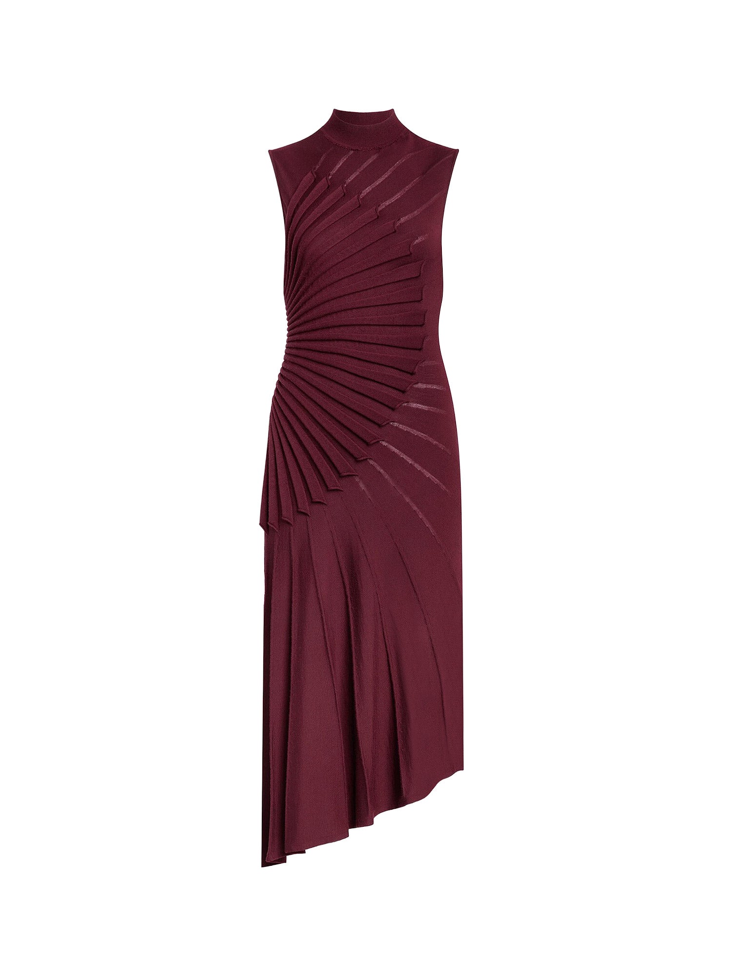 Alaia Dresses Purple Lana Vergine