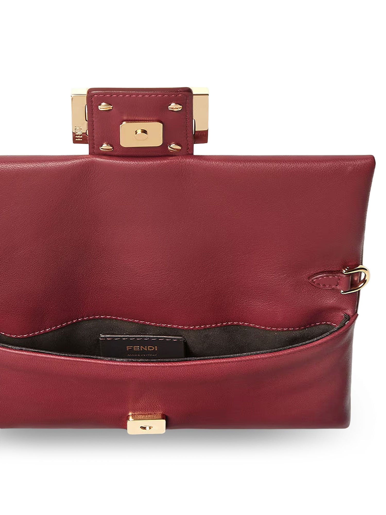 Fendi Bags Rso Scuro Pelle