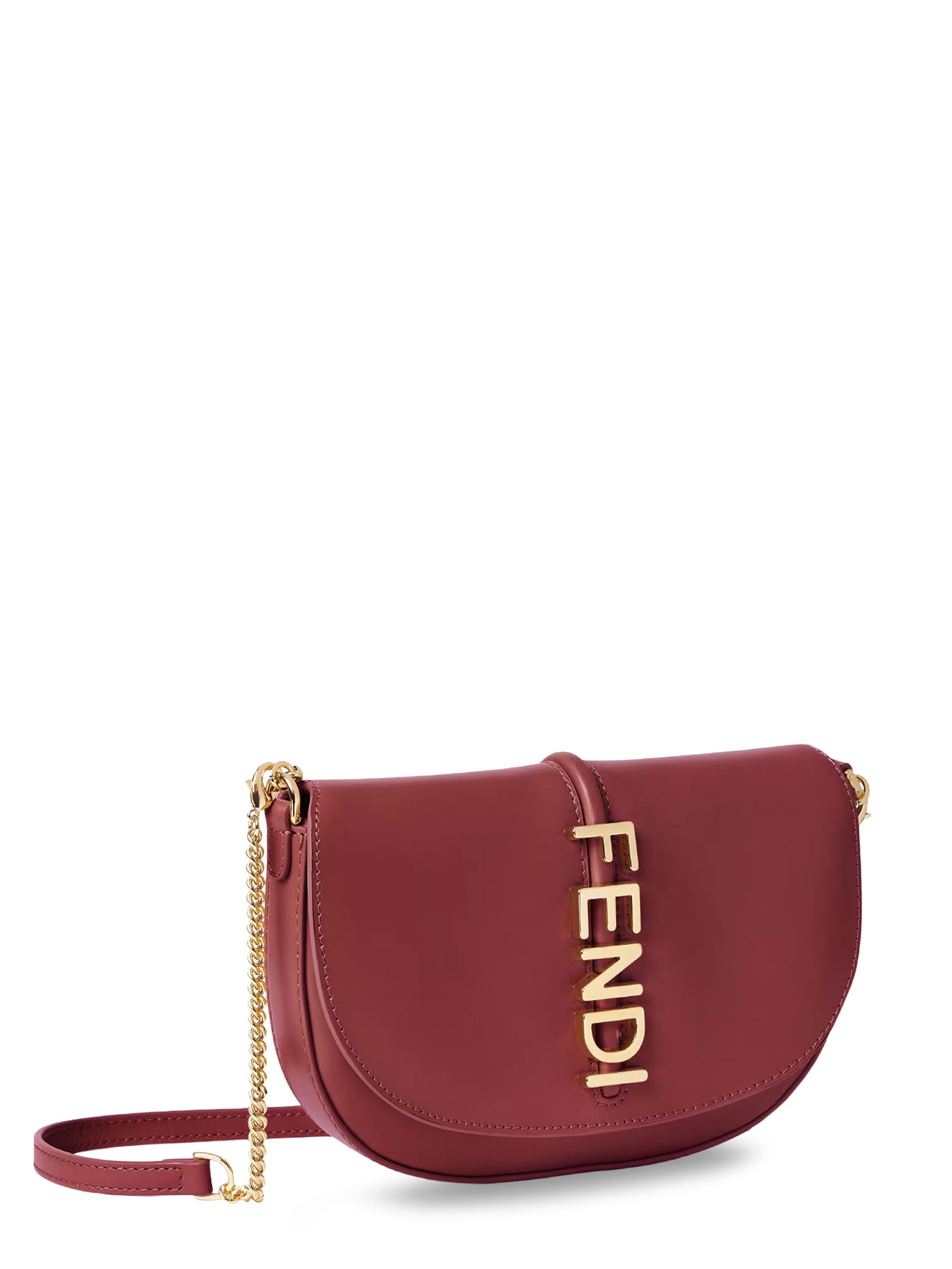 Fendi Bags Rso Scuro Pelle