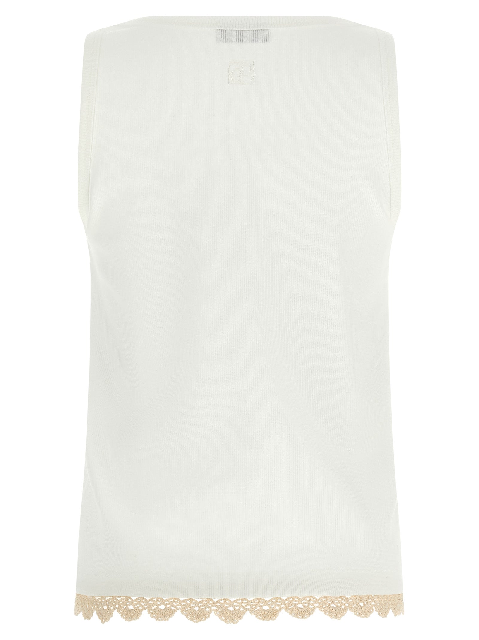 PF 25 Top 01 White Cotton Tops