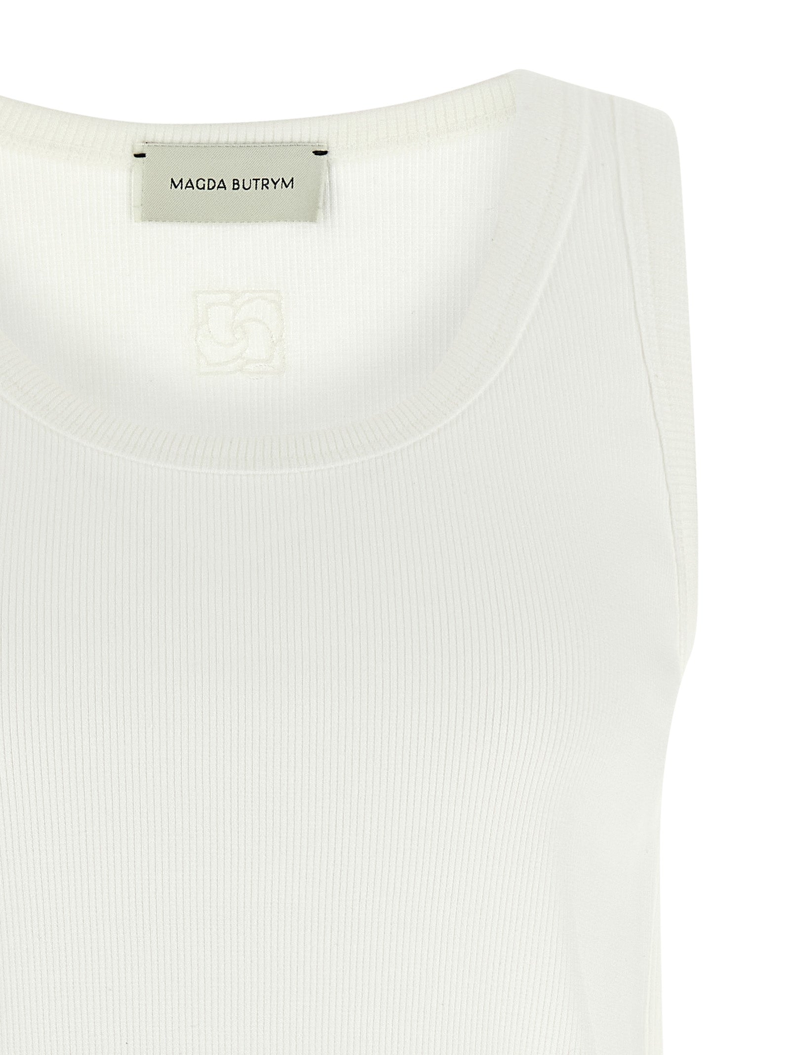 PF 25 Top 01 White Cotton Tops