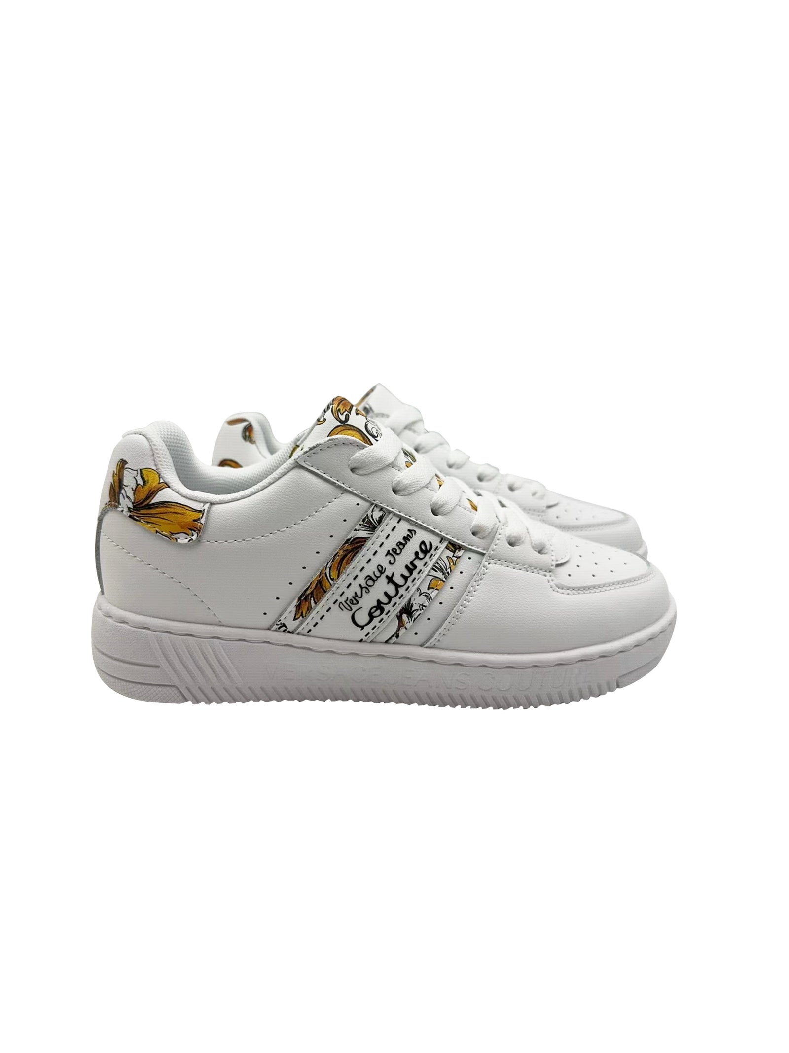 VERSACE JEANS COUTURE Sneakers White Bovino