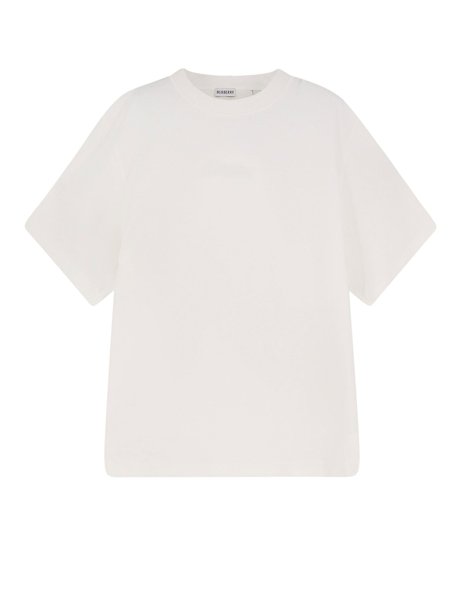 Burberry T-shirts and Polos Chalk Cotone Elastan