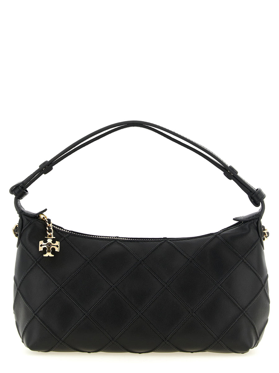 Tory Burch Fleming Clutch — Black