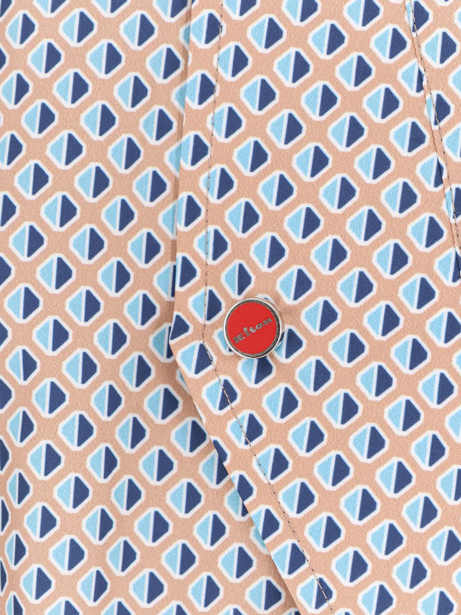 KITON CIRO PAONE Jackets Red Poliestere/cotone