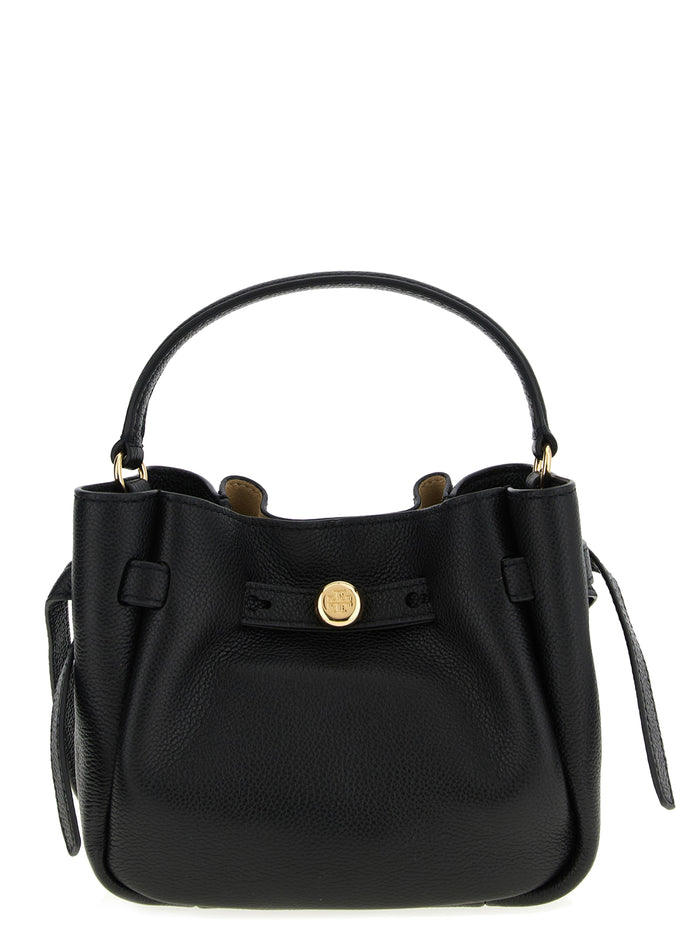 Romy bucket bag Black Cow Leather (bos Taurus) Crossbody