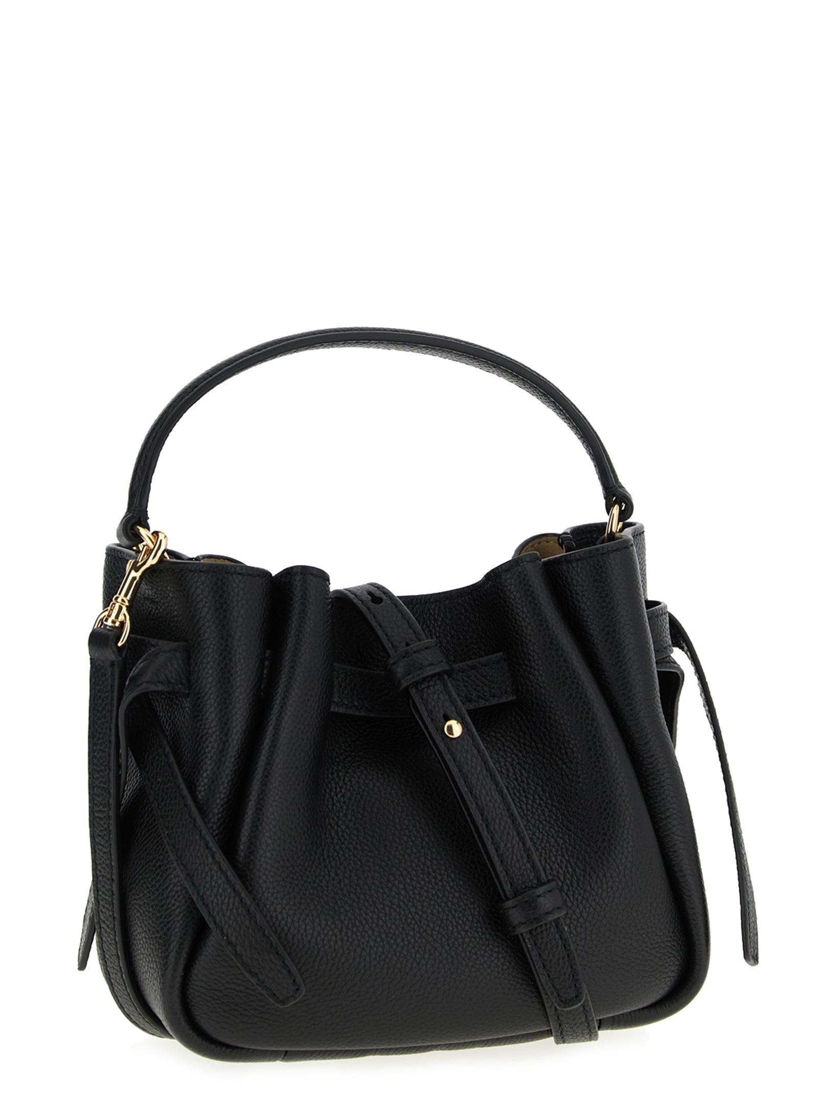 Romy bucket bag Black Cow Leather (bos Taurus) Crossbody