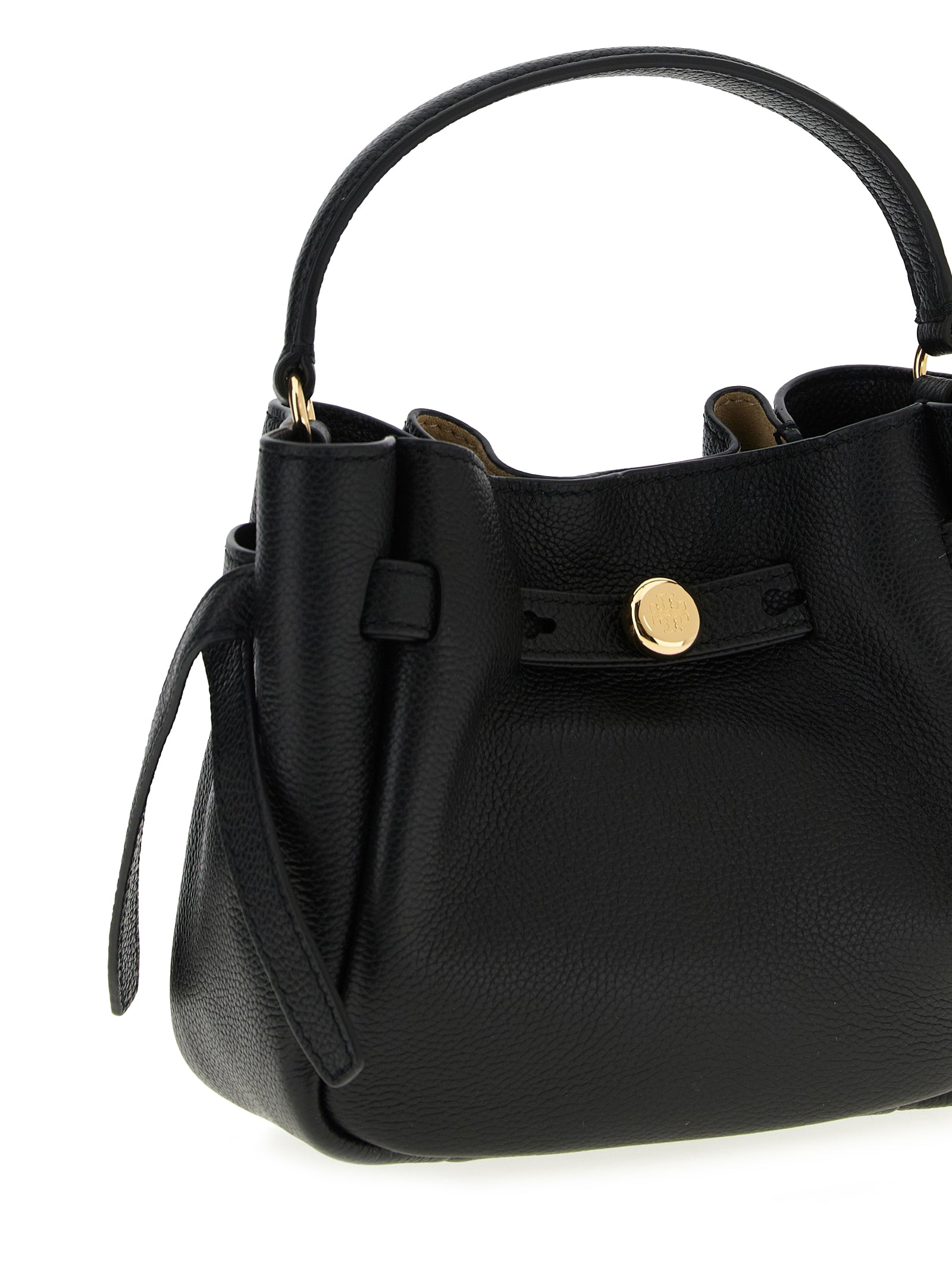 Romy bucket bag Black Cow Leather (bos Taurus) Crossbody