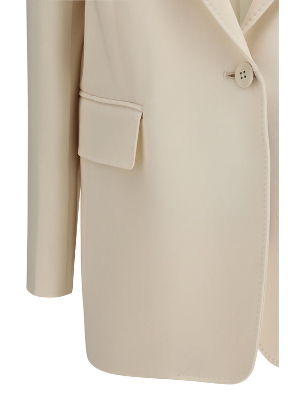 Blazer Bosco Beige Triacetate Jacket