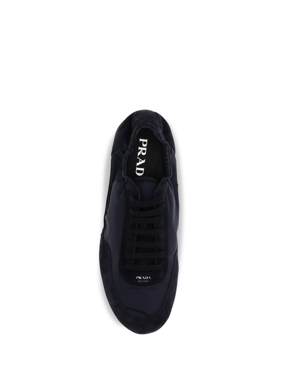 Sneakers Collapse Re-Nylon Blue Rubber (sole) Lace-up Shoes