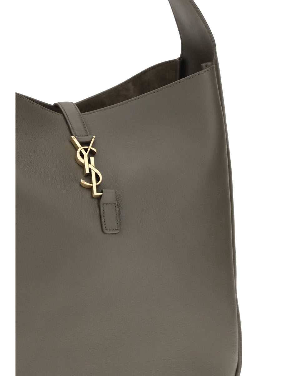 Shoulder Bag Le 5 À 7 Light Musk Calf Leather