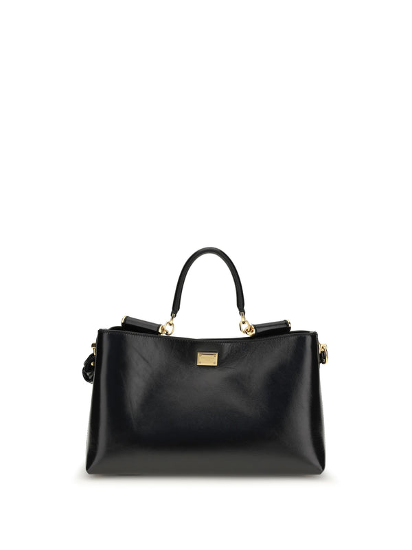Handbag Vittoria Black Leather Calf Shoulder Bags