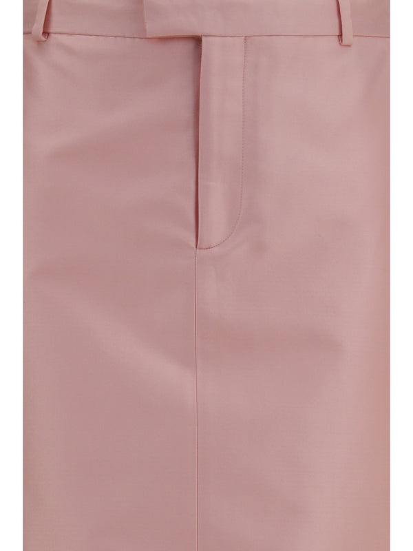 Skirt Silk Faille Hopeful Pink